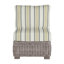 Fauteuil de chambre modulaire d'extérieur en résine tressée rustique N-Dura-607864365-607864382-600847749