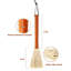 Brosse à bois antiadhésive