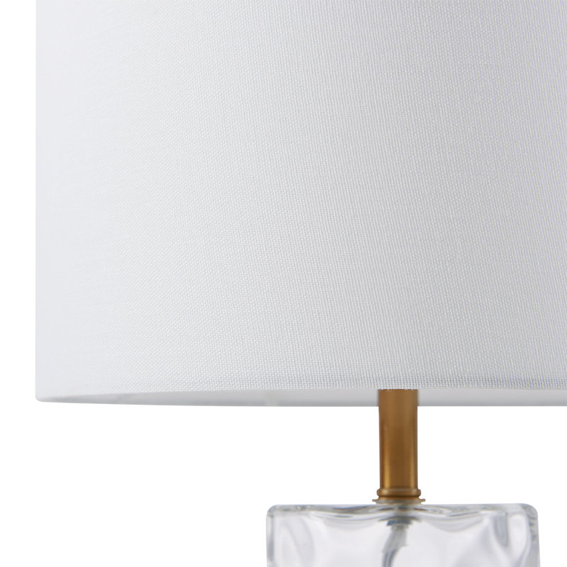 Loranger Mizpah 21.5" Table Lamp Set, Transparent