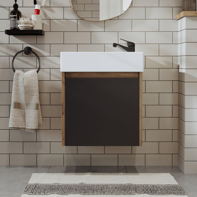 Bittencourt Cloakroom Vanity Unit with Washbasin