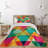 Polyester Geometric Shapes Coverlet-41894885