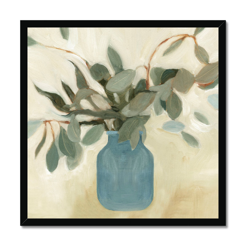 Arrangement II by Emma Scarvey - Painting, 55cm H x 55cm W, Black Framed Paper Print