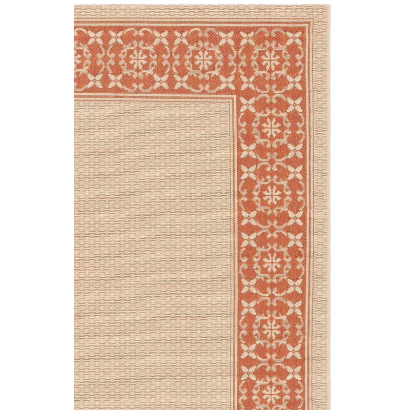 Herefordshire Performance Oriental Indoor/Outdoor Area Rug, Rectangle 4' x 5'7"