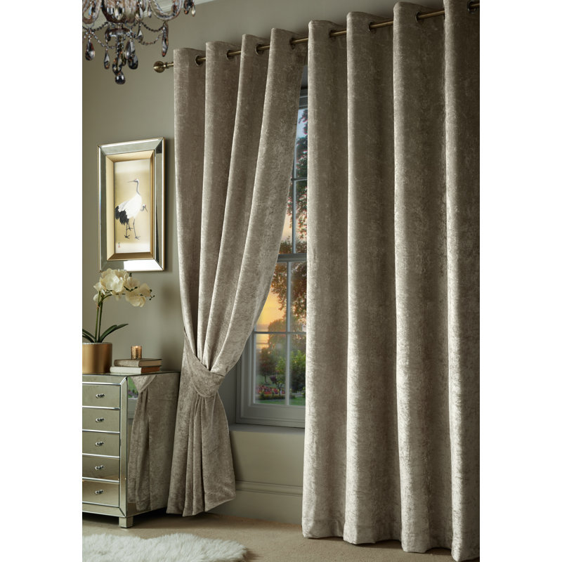 Malaki Sheer Pair, Mink Beige, 114 W x 137 D cm