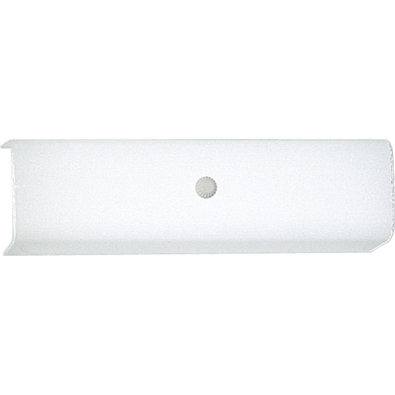 White Glass Two-Light Dimmable Bath Vanity Light