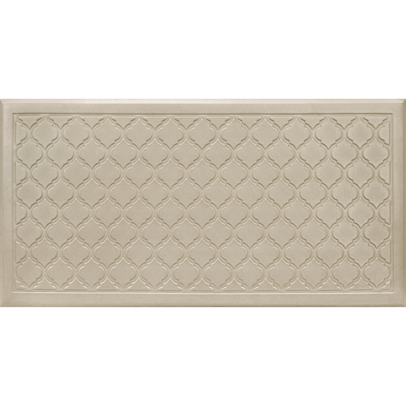 Antunez Quatrefoil Beige, Beige