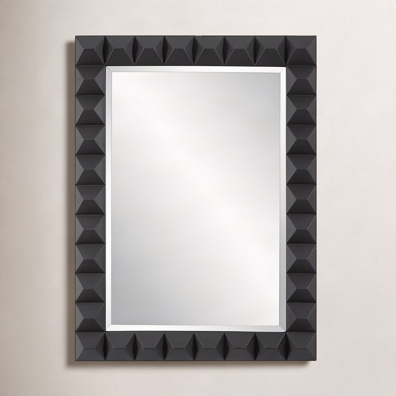 Canali Metal Rectangle Wall Mirror