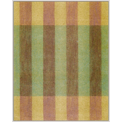Mauve+Stripe by Mo Neuharth - Framed Wall Art