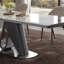 Light luxury rectangular dining table and chair-106900519
