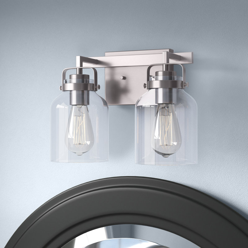 Barreras 2 - Light Vanity Light, Brushed Polished Nickel