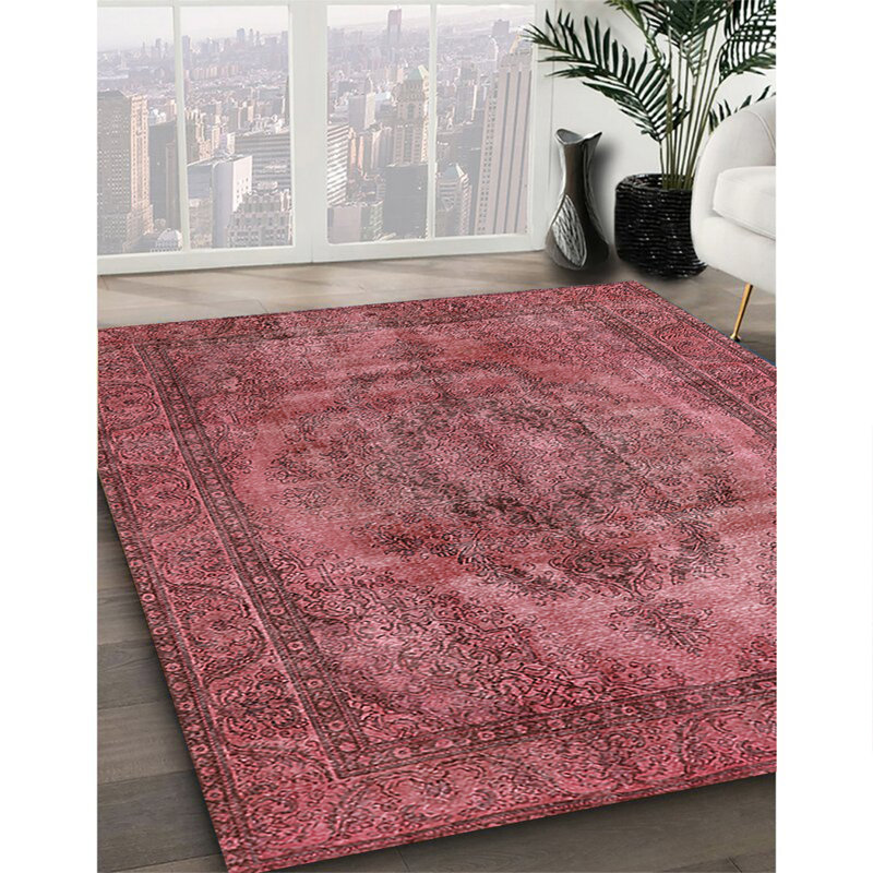 Ahnyla Oriental Indoor Rug, Square 6'