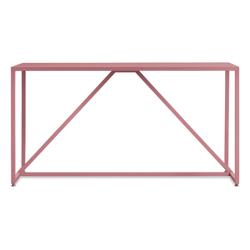 Strut Table, 28" W x 56" L, Standard (29" Height), Berry