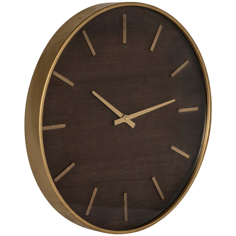 Maze Metal Analog Wall Clock