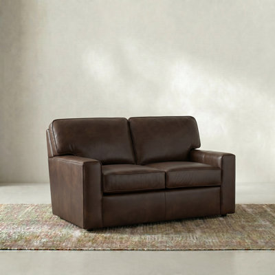 Causeuse en cuir