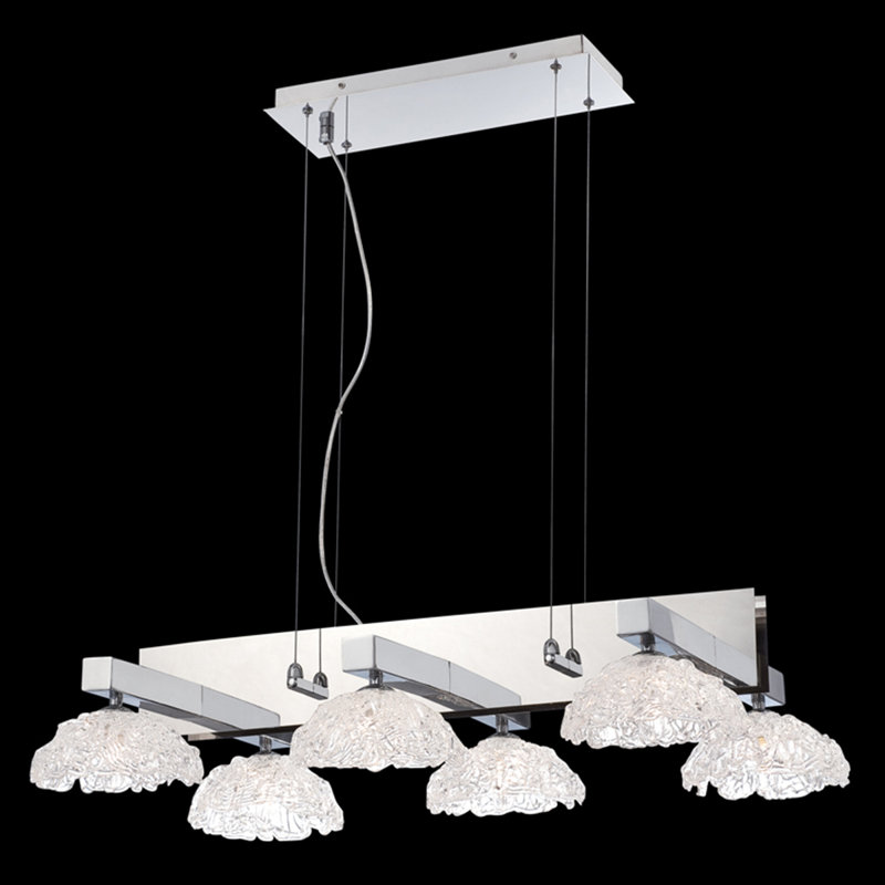 Caramico 6 - Light Chrome Pendant