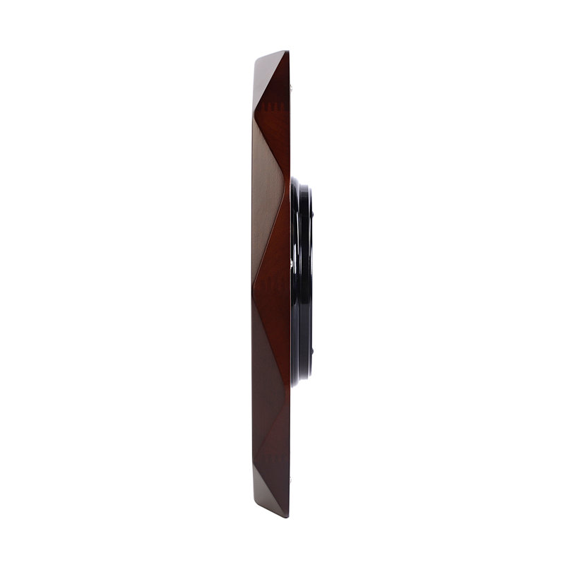 QXA863BLH Modern Wall Clock, Brown
