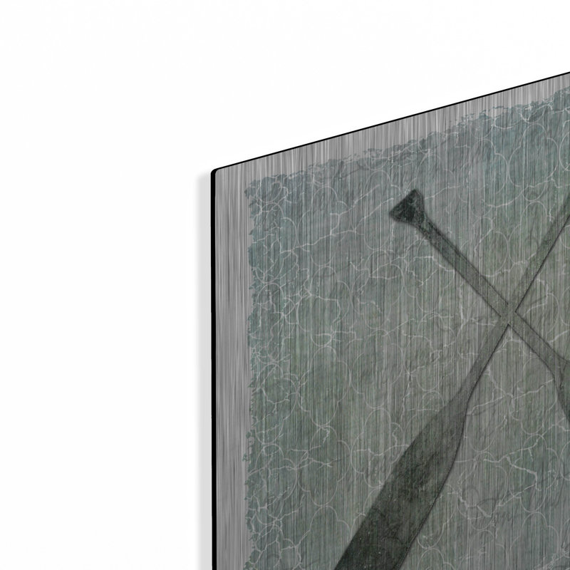 «Life Is Better At The Lake Oars 2» par Lightbox Journal, H 12 po x l 12 po 