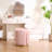 Juriana Metal Accent Stool Swivel Vanity Ottoman-1999519412