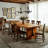 Large Rectangular Solid Wood Dining Table for 8 People-235695922