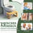 Foldable Toilet Stool, 7 Inch Poop Stool for Bathroom