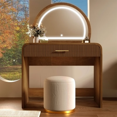 Coiffeuse avec écran tactile et tiroir