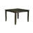 5 Piece Counter Height Dining Set Includes a Square Dining Table with Pedestal and 4 Kitchen Chairs, Cappuccino-49803720