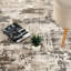 Tapis beige abstrait et gris Andrew Andrew-297084982-297085901