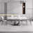Minimalist modern rectangular dining table set-103023688