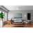 44" Commodus 3 - Blade LED Flush Mount Ceiling Fan with Wall Control and Light Kit Included-45186212