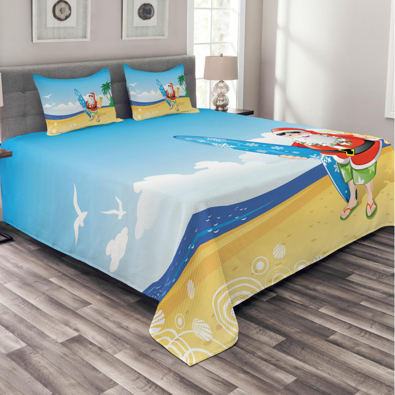 Polyester Coverlet, King Coverlet + 2 Shams