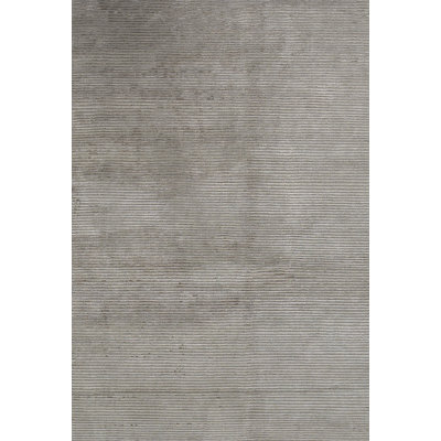 Tapis beige noué à la main de haute qualité