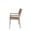 Chaise de patio empilable Vienna-12497154