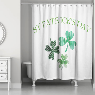 Rideau de douche St Patricks Clovers