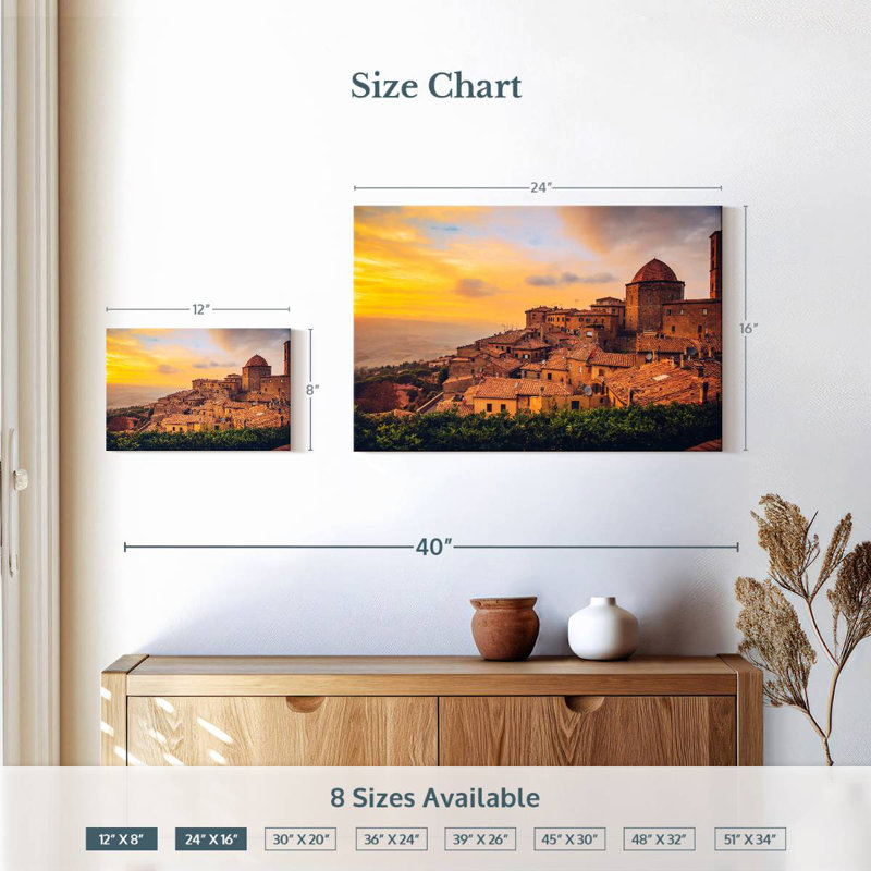 Sireci Volterra Viewpoint, 16" H x 24" W