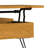 Hunter 32"W Solid Wood Industrial Square Lift Top Coffee Table with Hidden Storage and Metal  Hairpin Legs-100083367