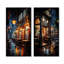 Night Jazz Serenade IV - Ensemble de 2 décorations murales restaurants et cafés-1335723667-1335723669