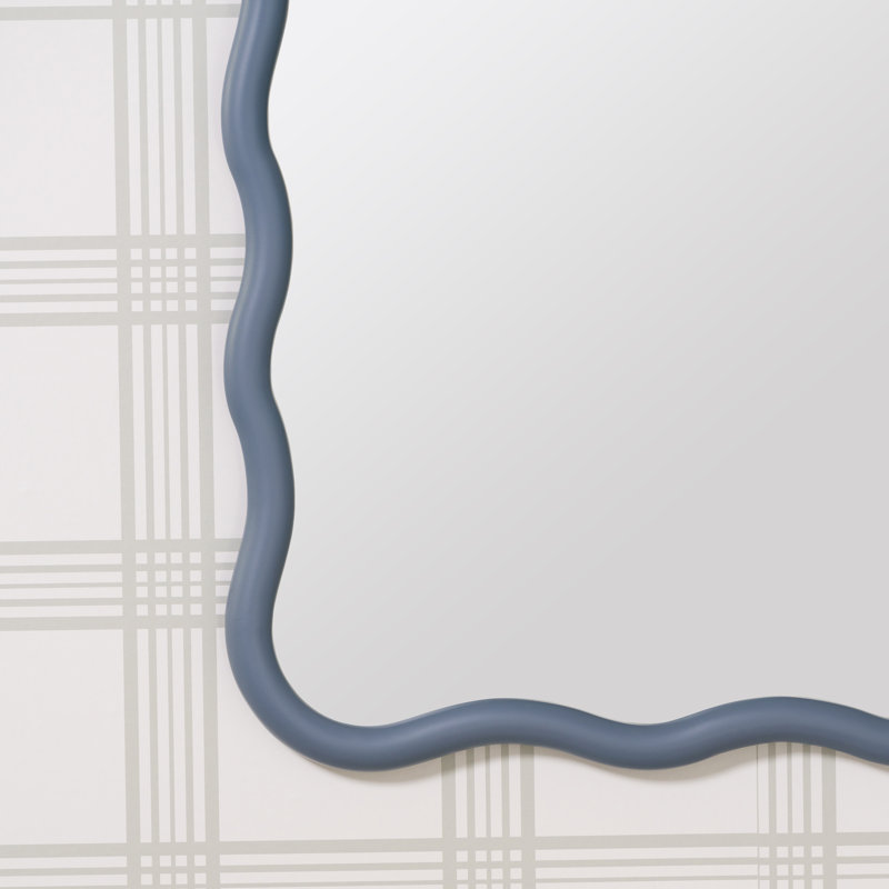 Miroir d'appoint Andy, Denim