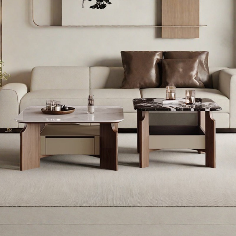 Table basse minimaliste de style italien