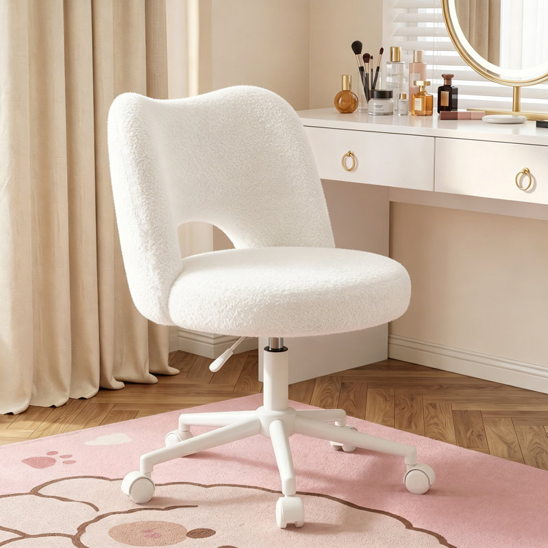  Chaise de bureau Teddy Vanity, Noir