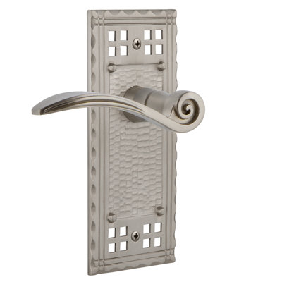 Craftsman Plate Double Dummy with Swan Lever