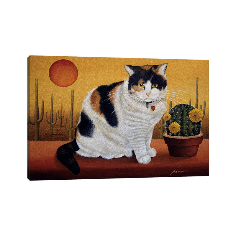 Molly Mangelsdorf by Lowell Herrero - Wrapped Canvas Painting, 20.32 cm H x 30.48 cm W