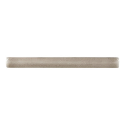 0.63 in. x 6 in. Glossy Ceramic Quarter Round Tile Trim