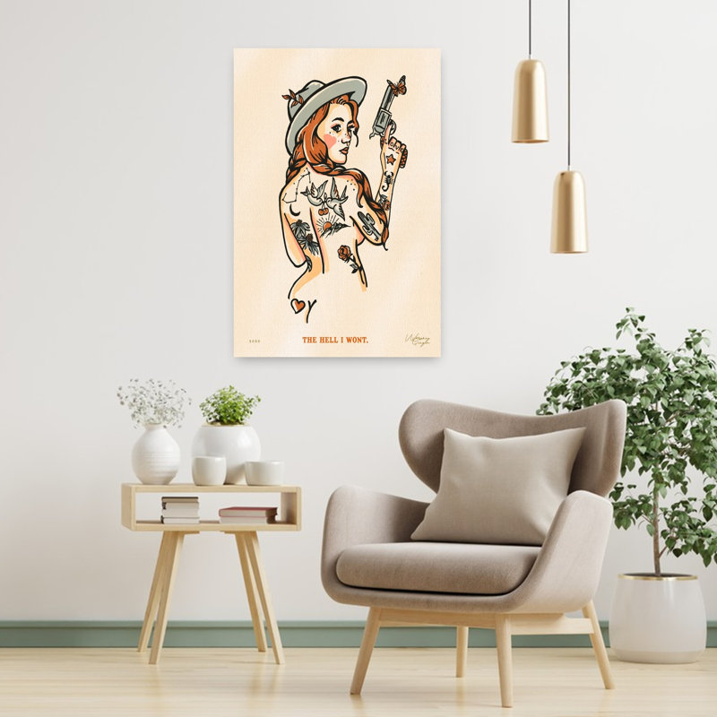Art contemporain Art contemporain, H 24 po x l 16 po