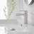 Single-Hole Single-handle Bathroom Faucet with Drain Assembly-86866326