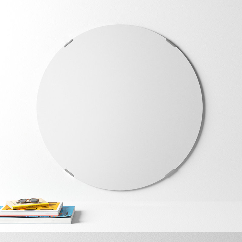 Miroir de coiffeuse sans cadre Samonie, 47 po x 47 po