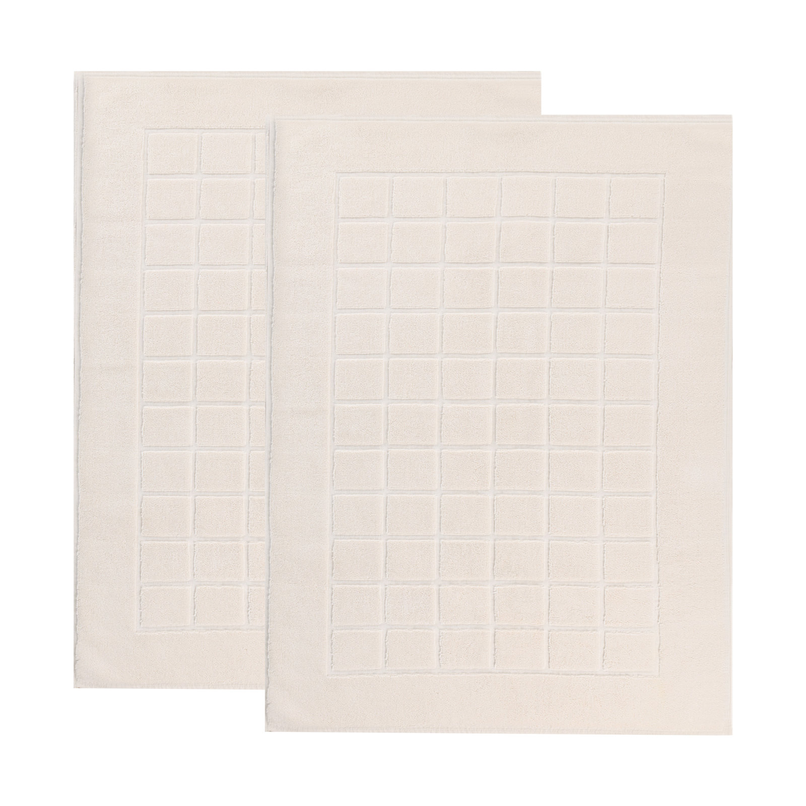Cotton Bath Mat, Cream