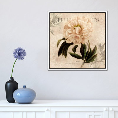 White Peony II by Carol Robinson - Painting on Canvas