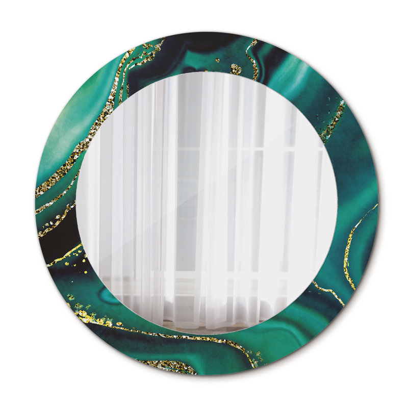Huldar Glass Flat Wall Mirror