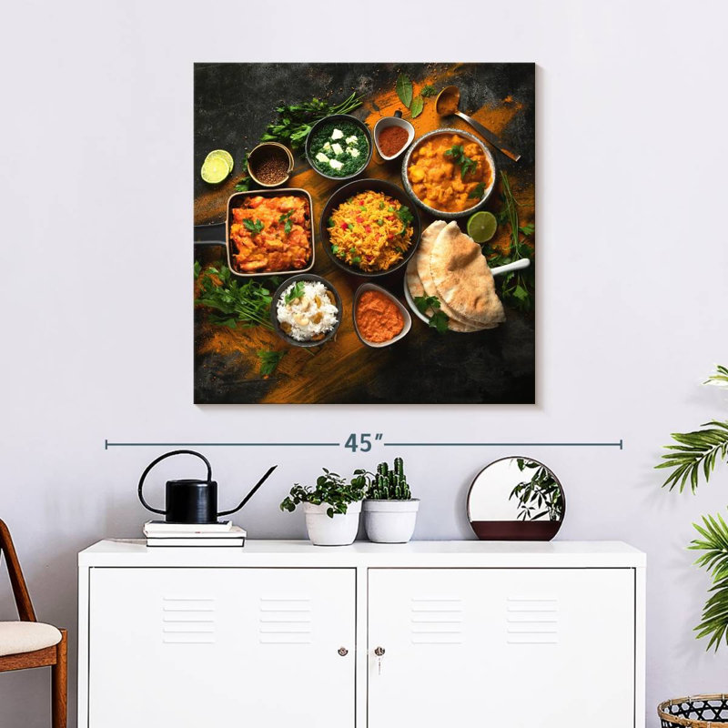 Yarlin Indian Cuisine, 30" H x 30" W