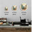 Horloge murale Botanical Fern-1168860468-1168860476